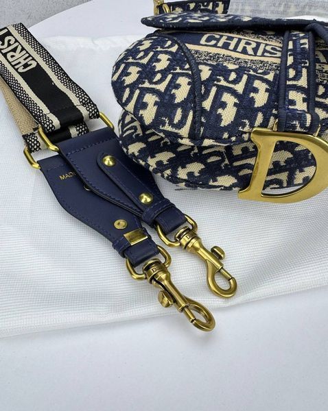 Сумка в стилі Dior Saddle Logo P6044 фото