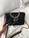 Модель в стилі Chanel Black Silver/Gold P10172 фото 3