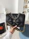 Модель в стилі Chanel Black Silver/Gold P10172 фото 9