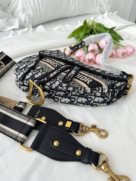 Сумка в стилі Dior Saddle Logo P6043 фото