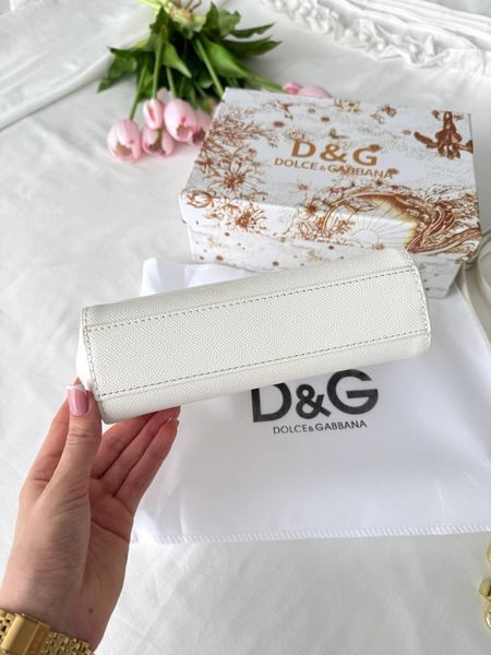 Сумка в стилі Dolce & Gabbana White P19007 фото