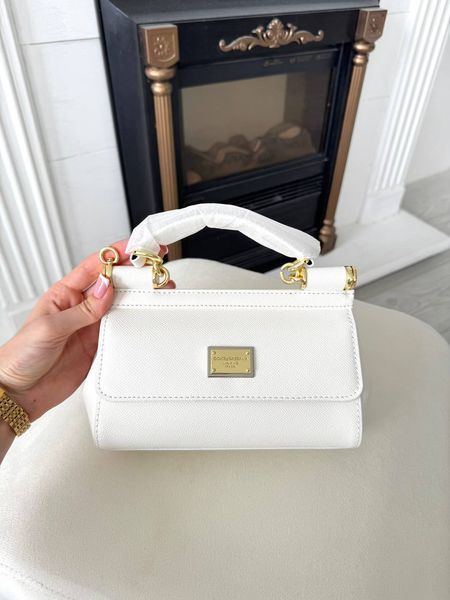 Сумка в стилі Dolce & Gabbana White P19007 фото