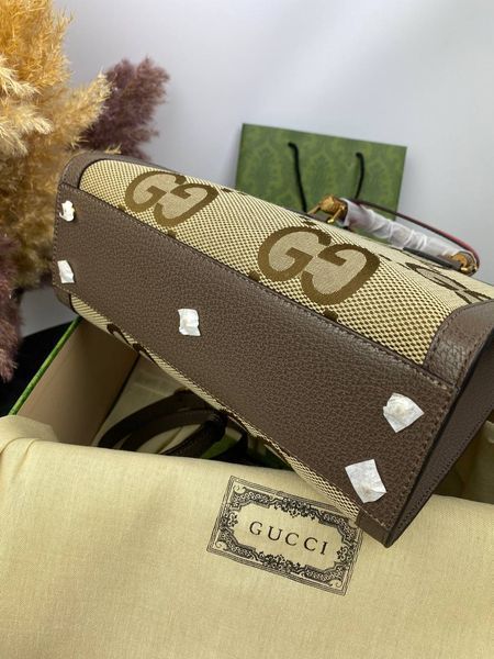 Сумка в стилі Gucci Diana Jumbo Brown P11006 фото