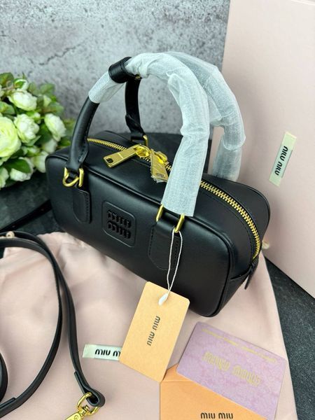 Сумка в стилі Miu Miu Black P17002 фото