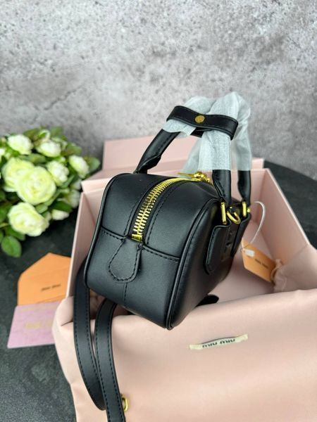 Сумка в стилі Miu Miu Black P17002 фото