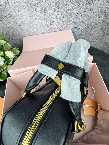 Сумка в стилі Miu Miu Black P17002 фото
