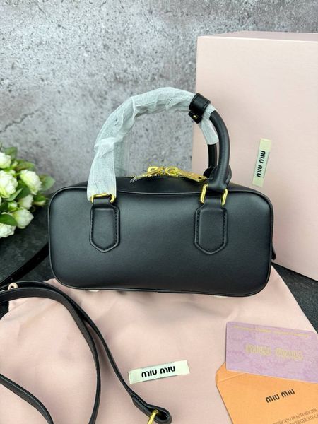 Сумка в стилі Miu Miu Black P17002 фото