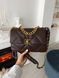 Модель в стилі Chanel Chocolate Gold/Silver P10173 фото 6
