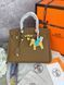Сумка в стилі Hermes Birkin Brown Gold  P15015 фото 12