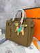 Сумка в стилі Hermes Birkin Brown Gold  P15015 фото 9
