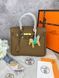 Сумка в стилі Hermes Birkin Brown Gold  P15015 фото 2