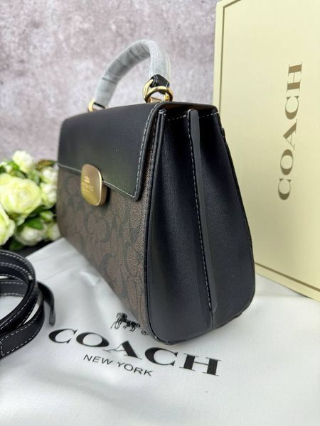 Сумка в стилі Coach Black P9032 фото