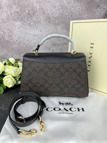 Сумка в стилі Coach Black P9032 фото