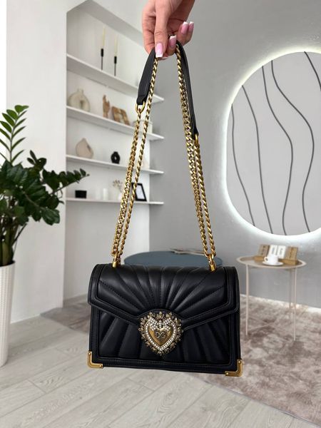 Сумка в стилі Dolce & Gabbana Black P19011 фото