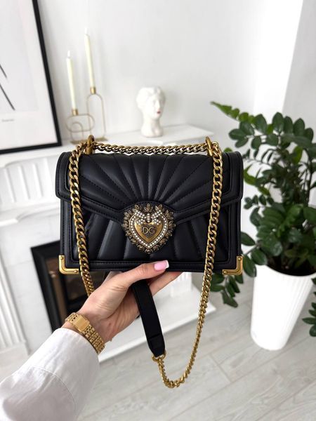 Сумка в стилі Dolce & Gabbana Black P19011 фото
