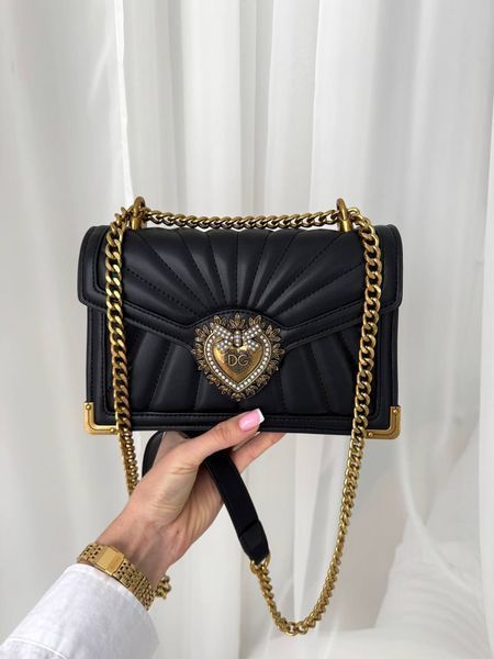 Сумка в стилі Dolce & Gabbana Black P19011 фото