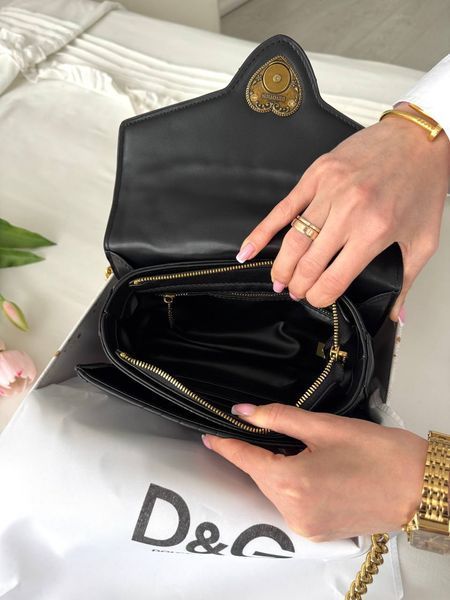 Сумка в стилі Dolce & Gabbana Black P19011 фото
