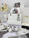 Модель в стилі Dior Lady White Silver 17см P6052 фото 10