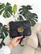 Сумка в стилі Gucci Marmont Black P11037 фото 5