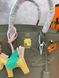 Сумка в стилі Hermes Birkin Grey Gold P15014 фото 11