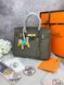 Сумка в стилі Hermes Birkin Grey Gold