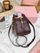 Сумка в стилі Miu Miu Chocolate P17037 фото 8