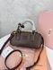 Сумка в стилі Miu Miu Chocolate P17037 фото 3