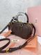 Сумка в стилі Miu Miu Chocolate P17037 фото 7