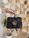 Сумка в стилі Gucci Marmont Black P11037 фото 9
