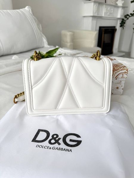 Сумка в стилі  Dolce & Gabbana White P19009 фото