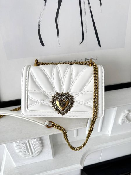 Сумка в стилі  Dolce & Gabbana White P19009 фото