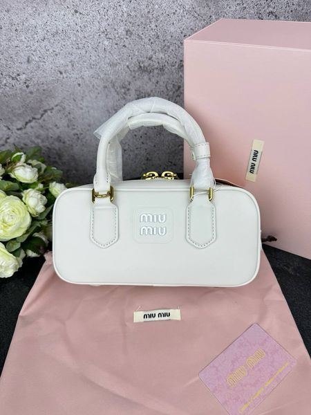 Сумка в стилі Miu Miu Milk 22 см 	P17001 фото