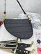 Модель в стилі Dior Saddle Black Logo 25см P6074 фото 4
