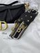 Модель в стилі Dior Saddle Black Logo 25см P6074 фото 9