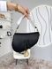 Сумка в стилі Dior mini Saddle Black Texture P6061 фото 7