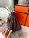 Сумка в стилі  Hermes Birkin Chocolate Gold P15052 фото 4