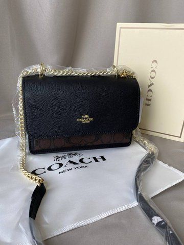 Модель в стилі Coach Mini Black 21.5см P9005 фото