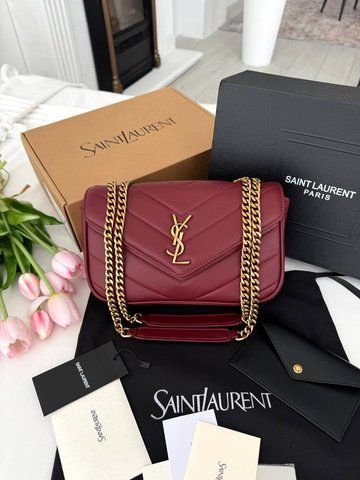 Модель в стилі  Yves Saint Laurent LouLou Burgundy Gold 24см   P5060 фото