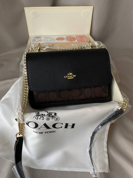Модель в стилі Coach Mini Black 21.5см P9005 фото