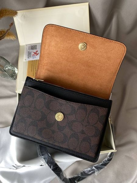 Модель в стилі Coach Mini Black 21.5см P9005 фото