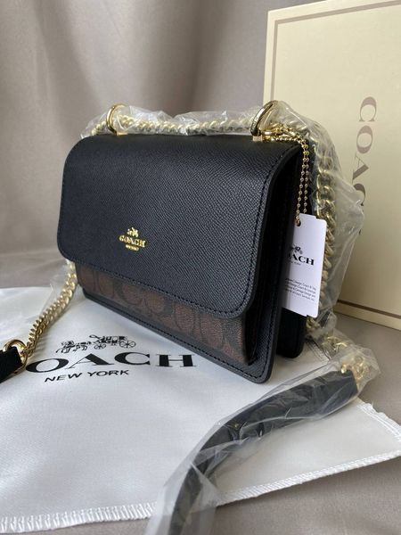 Модель в стилі Coach Mini Black 21.5см P9005 фото