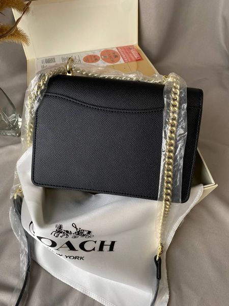 Модель в стилі Coach Mini Black 21.5см P9005 фото