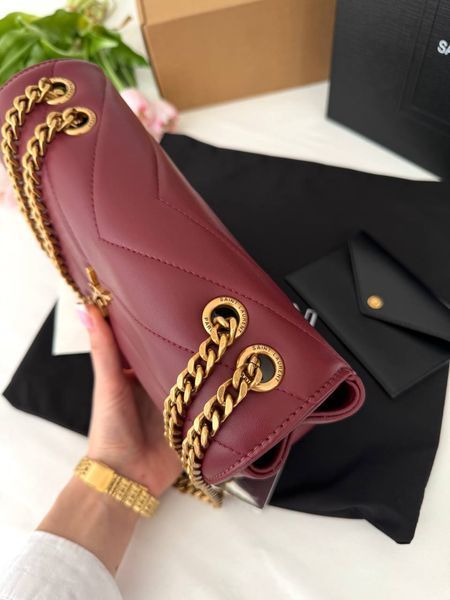 Модель в стилі  Yves Saint Laurent LouLou Burgundy Gold 24см   P5060 фото