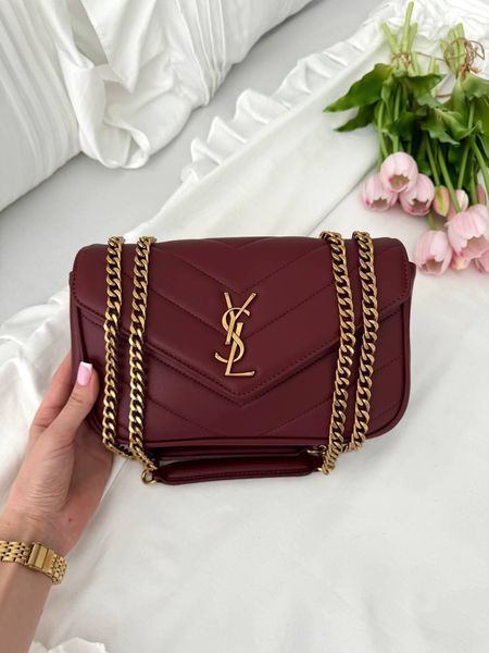 Модель в стилі  Yves Saint Laurent LouLou Burgundy Gold 24см   P5060 фото