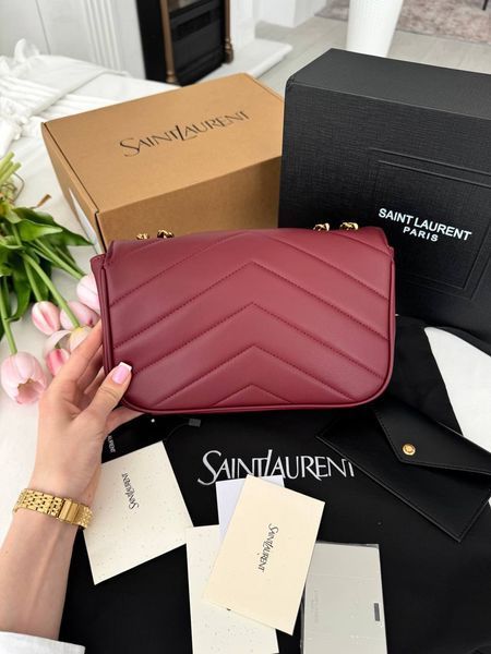 Модель в стилі  Yves Saint Laurent LouLou Burgundy Gold 24см   P5060 фото