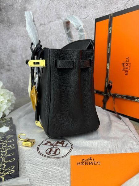 Сумка в стилі Hermes Birkin Black P15016 фото