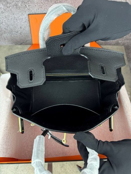 Сумка в стилі Hermes Birkin Black P15016 фото