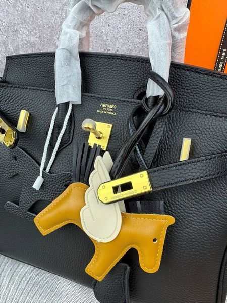 Сумка в стилі Hermes Birkin Black P15016 фото