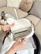 Сумка в стилі Dior Saddle White Texture P6050 фото 4