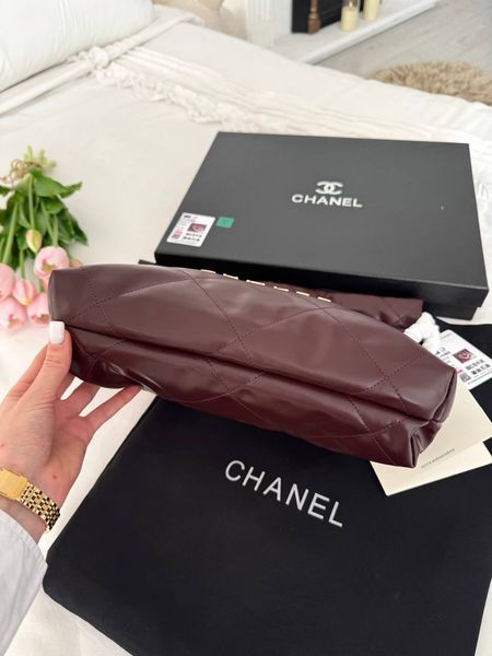 Модель в стилі  Chanel Burgundy Gold 30см P10185 фото